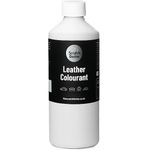 Scratch Doctor Leather Colourant Restore & Repair Leather Faux Vinyl Paint for Furniture Sofas Car Seats Shoes Handbags (White, 1000ml)