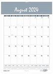 House of Doolittle 2024-2025 Monthly Wall Calendar, Academic, Bar Harbor, 12 x 17 Inches, August - July (HOD352-25)