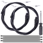 ORAEVY 946-04661A Control Cable fit for MTD,Craftsman,Troy-Bilt, Yard Machines with Cub Cadet, Yard Man, Bolens, Murray Lawn Mowers Replaces 746-04661A,946-04661