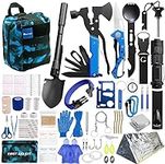 Blue Survival Kit 215 PCS Emergency