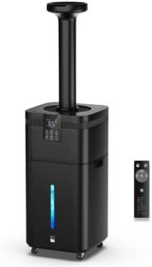 30L/7.93Gal Commercial Ultrasonic Cool Mist Humidifier for Large Room 4200 Sq.ft, Whole House Humidifier with 3000ml/H Mist Output for Home, Plants, Office, Warehouse, Greenhouse