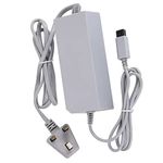 Wii Power Supply UK Charger Wii Power Cord Replacement Ac Adapter Supply Cable Charger Oem Plug Fil For Alimentation Dc Power Supply Adapter Cable Cord For Wii