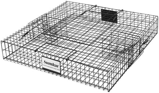 Sumkat Squirrel Trap Live Rodent Cage for Humane Catch and Release, Holds up to 25 Squirrels