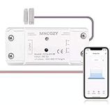 MHCOZY WiFi Momentary Inching Self Locking Wireless Smart Switch Relay Module for Smart Home 5V 5V/12V，Be Applied to Garage Door Opener (5V with Door Sensor,DIY WiFi Garage Door Opener)