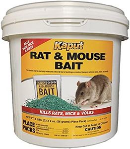 Kaput Rat Mouse Vole Bait - 32 Place Packs 61305