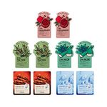 Tonymoly BFF Face Sheet Mask| Pack of 10|Sheet Face Mask for Glowing Skin|Facial Mask With Essence| Soothes Skin Irritation, Refines Pores & Skin Radiance|Sheet Mask Combo