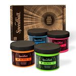 Speedball : Fabric Screen Printing Ink : 4oz Jars : Set of 4