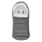 UPPAbaby CozyGanoosh Footmuff/Easily Attaches to UPPAbaby Strollers + RumbleSeat/Ultra-plush, Weather-Proof/Greyson (Charcoal Mélange)