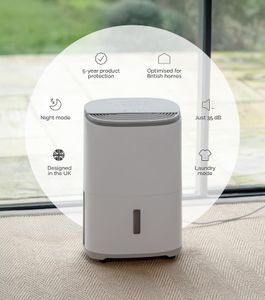MeacoDry Arete One 12L Dehumidifier – Compact Home Moisture Removal