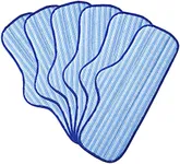 Newbealer 6 PCS Replacement Microfiber Pads Compatible with Steam Cleaner NB282C, Premium Microfiber Steam Cleaner Pads, Durable, Washable and Reusable