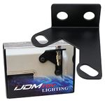 iJDMTOY Dual CB Antenna Mounting Bracket Compatible With 2007-2018 Jeep Wrangler JK Unlimited
