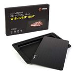 Defrosting Tray for Rapid Thaw - Largest Size with Drip Tray - Safe for Meat - No Electricity Required