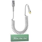 Coiled iPhone Lightning Cable Apple