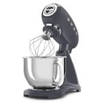 Smeg 50's Retro Stand Mixer, SMF03GRUS, Slate Grey
