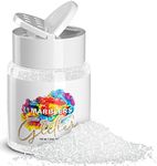 MARBLERS Twinkle Glitter [Glass White] 1.5oz (42g) | Fine | Non-Toxic, Vegan, Cruelty-Free | Face, Body, Eyeshadow, Hair, Festival, Party Makeup | Nail Art, Polish | Resin, Tumbler, Slime, Craft