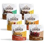 Catalina Crunch Keto Protein Cereal Single Serve Pouches (1.27oz/pouch) 6 Flavors Variety Pack: Keto Friendly, Low Carb, Zero Sugar, Plant Protein, High Fiber, Gluten & Grain Free