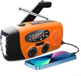 SOLARBABY Wind Up Solar Radio, Emer