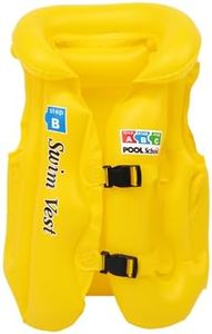 Cockatoo SF111- Swimming Life Jackets, Swimming Pool Life Jackets for Kids & Adults, Size:50 Cm, Yellow