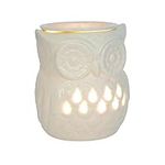 airpure Owl Electric Wax Melter, Cream White, 13.5CM, 1 Count (Pack of 1)