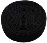 Black Elastic Band Spool Sewing Elastic Knitting Band Elastic Sewing Band (1 inch X 5.5 Yard)