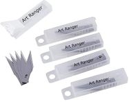 Art Ranger Replacement Hobby Blade - 5 Pack -Made Craft Knife Blades (25 pcs)