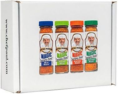 Chef Paul Prudhomme's Magic Seasoning Blends ~ Magic 4-Pack, Qty. 4 2-Ounce Bottles
