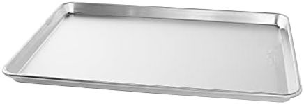 Nordic Ware 44600AMZ Natural Aluminum Commercial Baker's Big Sheet, Silver, 21 inches X 15 inches