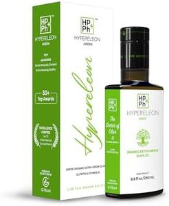 HYPERELEON GREEN Polyphenol Rich Olive Oil | Organic, High Phenolic, Greek Extra Virgin Olive Oil 100% Pure & Natural | Bio & Unfiltered | 16 Top Global HEALTH & NUTRITION Awards | 260ml (Pack of 1)