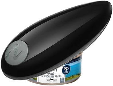 ECOMAID Electric Can Opener, One Touch Automatic Can Opener with Smooth Edge Hands Free Battery Operated Can Opener for Seniors with Arthritis and Chef