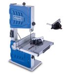Scheppach HBS261 Bandsaw | 550W | 120mm Cut Height | 2 Speeds | Tilting Table | Rip & Angle Fence | Inc. Mitre Gauge