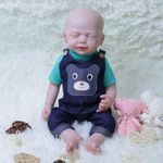 AISITE Reborn Baby Dolls with Drink and Wet System - 18 Inch Silicone Baby Boy, Christmas&Birthday Gifts, Suitable for 3+