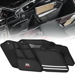 kemimoto Street Glide Saddle bag Organizers, Saddlebag Organizers 2 Pack for 2014 - 2018 2019 2020 2021 2022 Road King Road Glide Electra Glide Saddle Bag Organizers