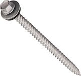 The Hillman Group 47710 10-Inch x 3-Inch Self Piercing Sheeter Pole Barn Screw, zinc