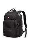 SWISSGEAR Carry-On Backpack with Side Load Laptop Section - Fits laptops up to 17.3-Inch and tablets