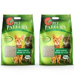 WOW DOG Pet Pattern Cat Litter 10 KGS -Scoopable Smart Bentonite (for Multiple Cats)