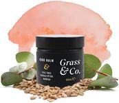 Grass & Co. EASE CBD Balm 300mg Fast-Absorbing Muscle Balm With Arnica, Tea Tree and Eucalyptus 60ml Jar