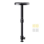 Aurzen Ceiling Projector Mount Bracket, 360° Rotation & 90° Tilt, Adjustable 9"-15" Length, ¼-Inch Screw, Compatible with TMY, HAPPRUN, Yaber, Epson & Most Projectors for Ceiling/Wall Use