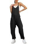 AUTOMET Black Jumpsuits Casual Over