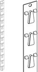 Posi-Lok Clip Strip Display Strip | 22-3/4" Long PL-20, 12 Hooks, | Pack of 10