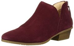 Kenneth Cole REACTION Women's Side Way Ankle Boot, Burgundy, 9