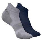 HEELIUM Bamboo Socks for Men | Ankle Length | Odour-Free & Breathable | Padded Base & Anti-bacterial | 3X Softer than Cotton Socks