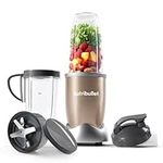 nutribullet blender NB-201S 900W Blender Champagne Multi-Function Cold Beverage Smoothie Maker- 2 Cup Sizes and Stay Fresh Lid