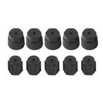 A/C Valve Core Cap, 10Pcs accessories 2010 Universal Air Conditioning Service hi low caps car Cap A/C Repair Refrigerant Charging Port Cover Auto Accessory