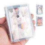 2Packs 36 Pockets 2x3 Small Photo Album for Fujifilm Instax Mini 12 11 9 8+ 8 99 90 70 26 25 7s 50s Camera, Polaroid Snap, Z2300, SocialMatic Instant Cameras & Zip Instant Printer (white)