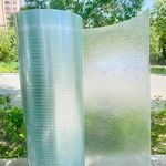 Polycarbonate Roofing Sheet Polycarbonate Sheets Poly Plastic Roof Panel,Rain-Proof Anti-UV Clear Glassfiber Roofing Covers,for Replacing or Installing on Garages,Canopies,Covered Walkways,Greenhouse