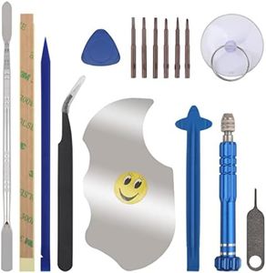 11 In 1 Kit di Strumenti di Riparazione del Telefono,Riparazione Strumento di Apertura, Kit di Cacciavite Adatto Include Metallo Spudger per Samsung Galaxy A12/A51/A21s/A10/A20E,iphone Xiaomi