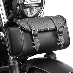KEMIMOTO Motorcycle Fork Tool Bag 4-5L Expandable Capacity Universal
