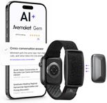 Memoket Gem Wearable AI Voice Recorder, Transcribes, Fits Apple Watch Bands