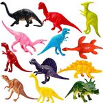 Mallexo Realistic Dragons Dinosaur Animal Toys for Children 3+ Years | 12 PCs MID Size Jurassic Park Dino Animals Action Figure Set for Kids | Birthday Gifts Safari Dino Animals Egg Toy (Dino 12)