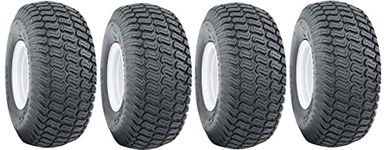 SET of 4 Golf Cart Wheel Assm, EASY BOLT ON D.I.Y, Ships from Canada, Tire Size 18x8.50-8, and 4 bolt Rim Fits all popular brands like E-Z Go, Club Car and Yamaha. HI Traction Turf Tread design.